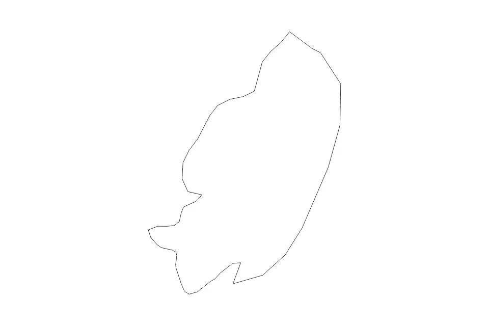 Aperçu de la carte de contour de Guimaras