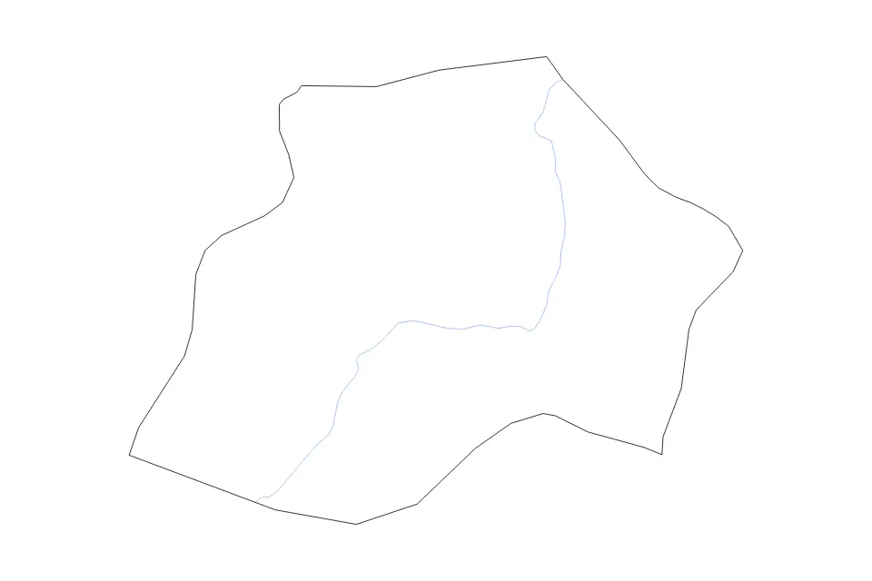 Mapa de Kalinga, Philippines de tipo contorno y ríos para Asia, con contorno y ríos con límites limpios.