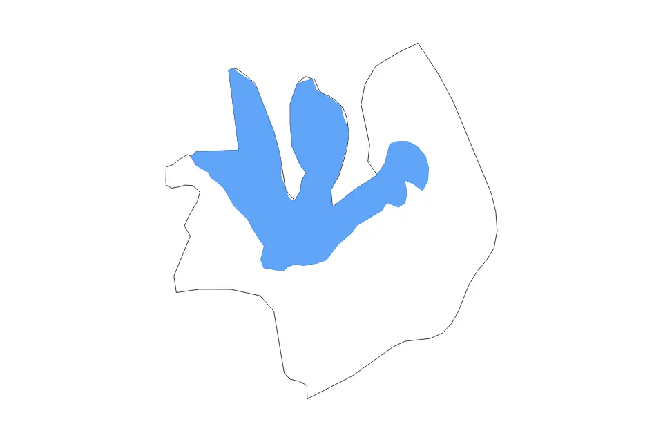 Carte de Laguna, Philippines de type contour et lacs pour Asie, montrant contour et lacs avec des éléments hydrographiques comme Laguna de Bay.