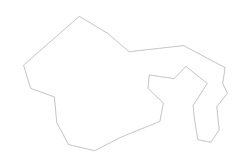 Carte de Makati, Philippines de type contour pour Asie, montrant contour avec des limites nettes.