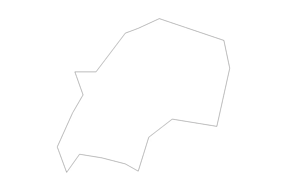 Carte de Marikina, Philippines de type contour pour Asie, montrant contour avec des limites nettes.
