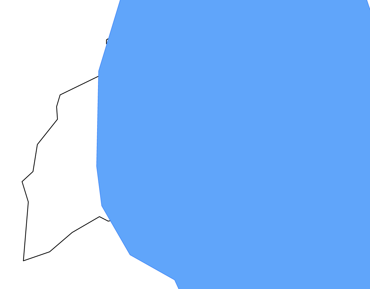 Carte de contour de Muntinlupa, Philippines avec lacs.