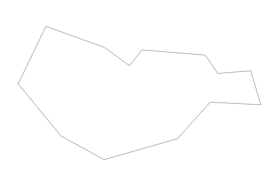 Mapa de San Juan, Philippines de tipo contorno para Asia, con contorno con límites limpios.
