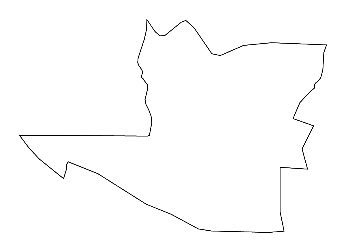 Carte de contour de South Cotabato, Philippines avec rivières.