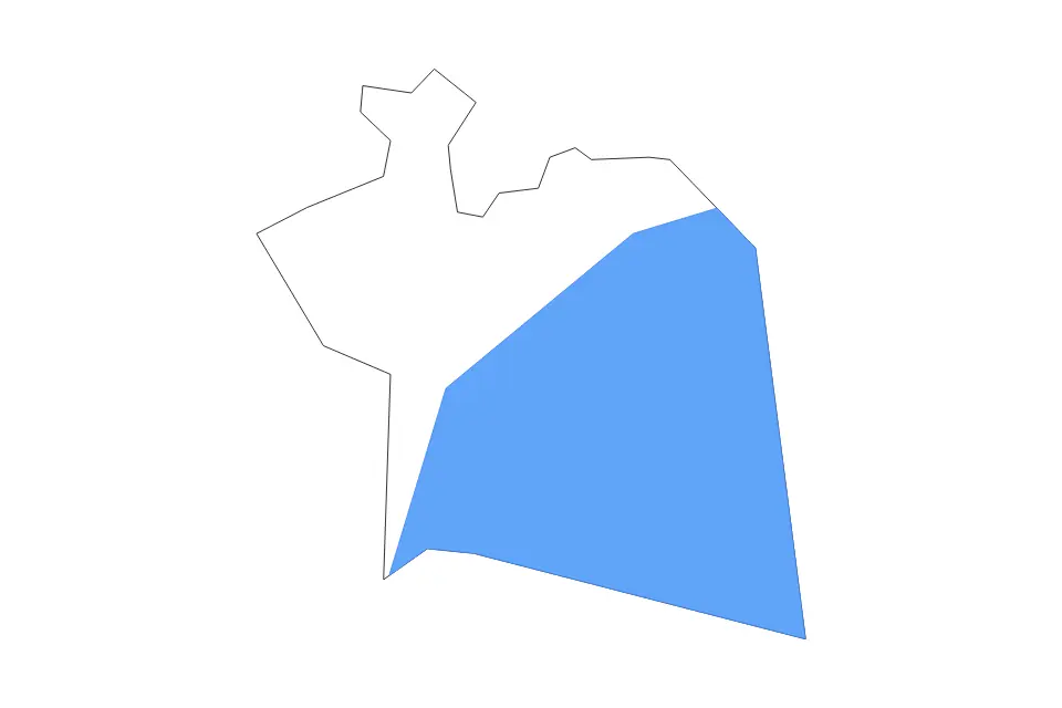 Aperçu de la carte de contour de Taguig City