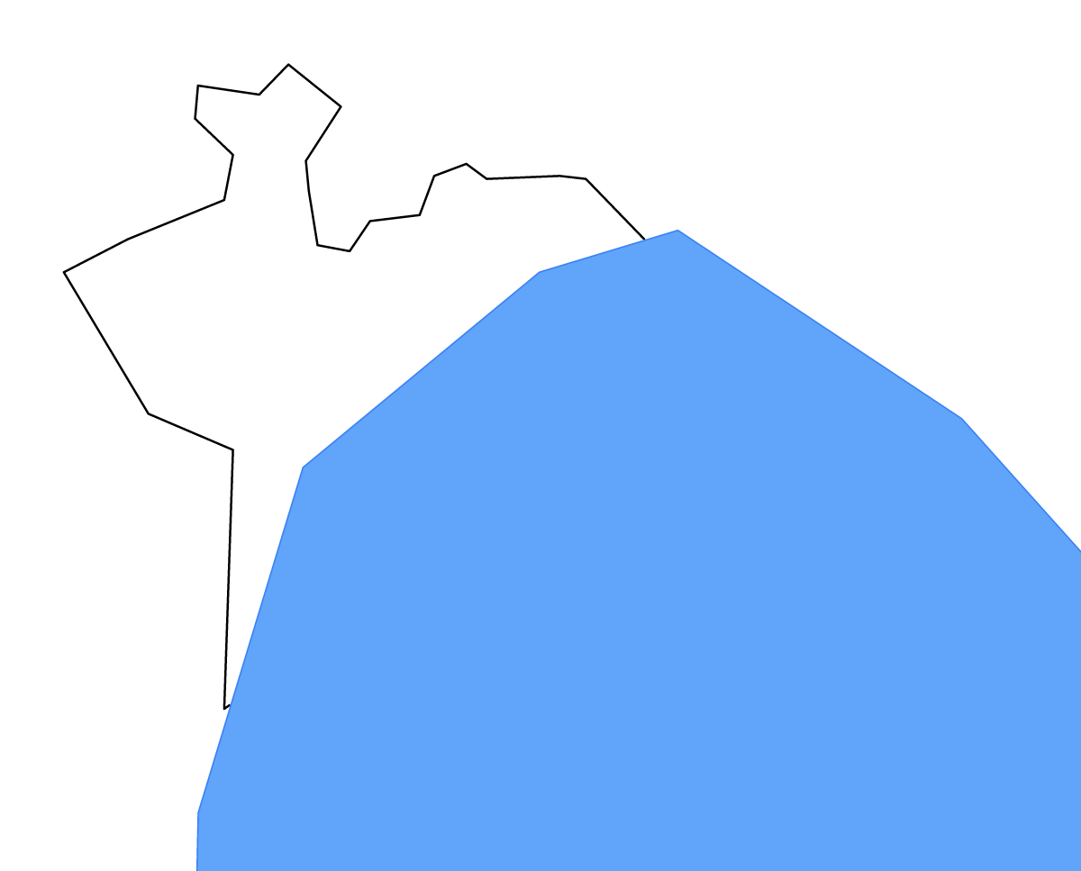 Carte de contour de Taguig City, Philippines avec lacs.