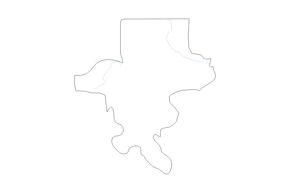 Mapa de Zamboanga del Sur, Philippines de tipo contorno y ríos para Asia, con contorno y ríos con límites limpios.