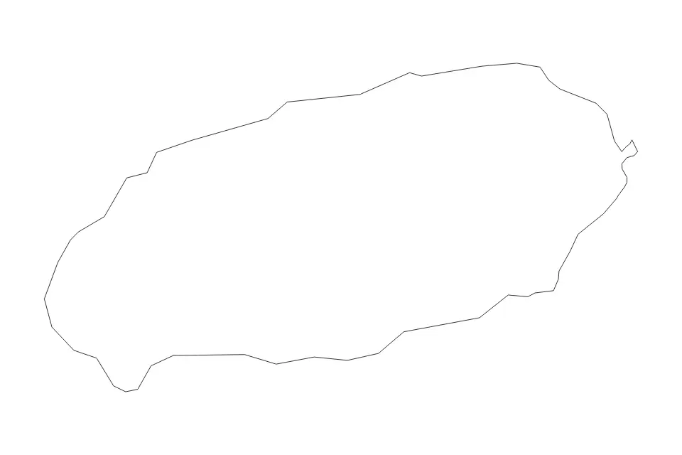 Mapa de Jeju, Republic Of Korea de tipo contorno para Asia, con contorno con límites limpios.