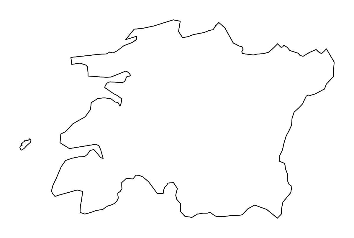 Mapa de contorno de North Jeolla, Republic of Korea con ríos.