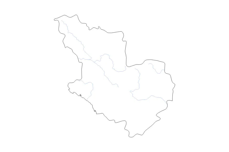 Al Madinah outline map preview