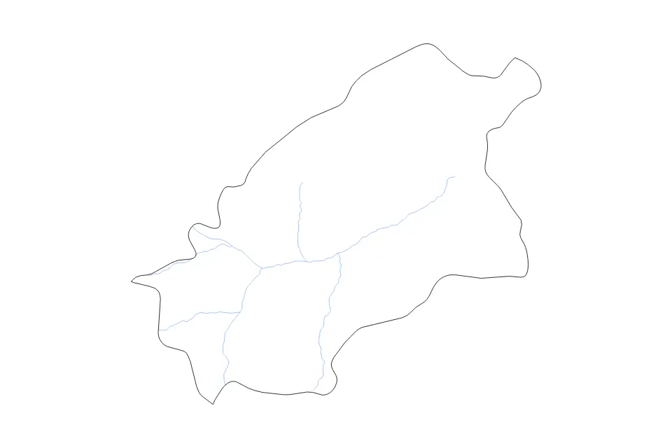 Al-Qassim outline map preview