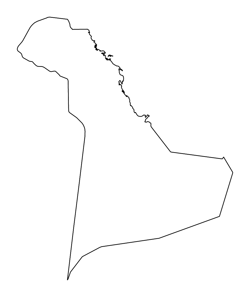 Carte de contour de Eastern, Saudi Arabia avec rivières.