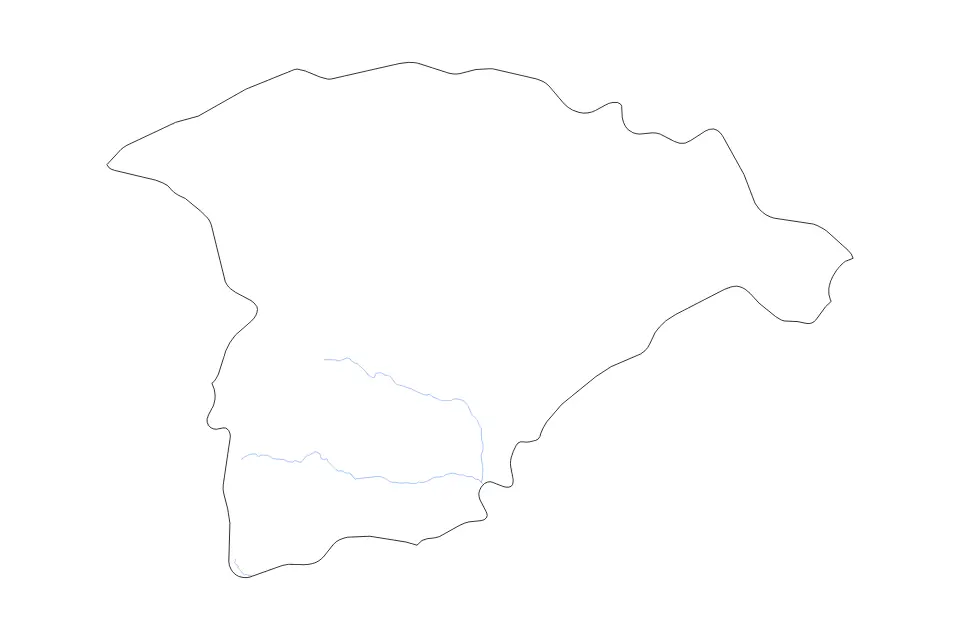 Carte de Ha'il, Saudi Arabia de type contour et rivières pour Asie, montrant contour et rivières avec des limites nettes.