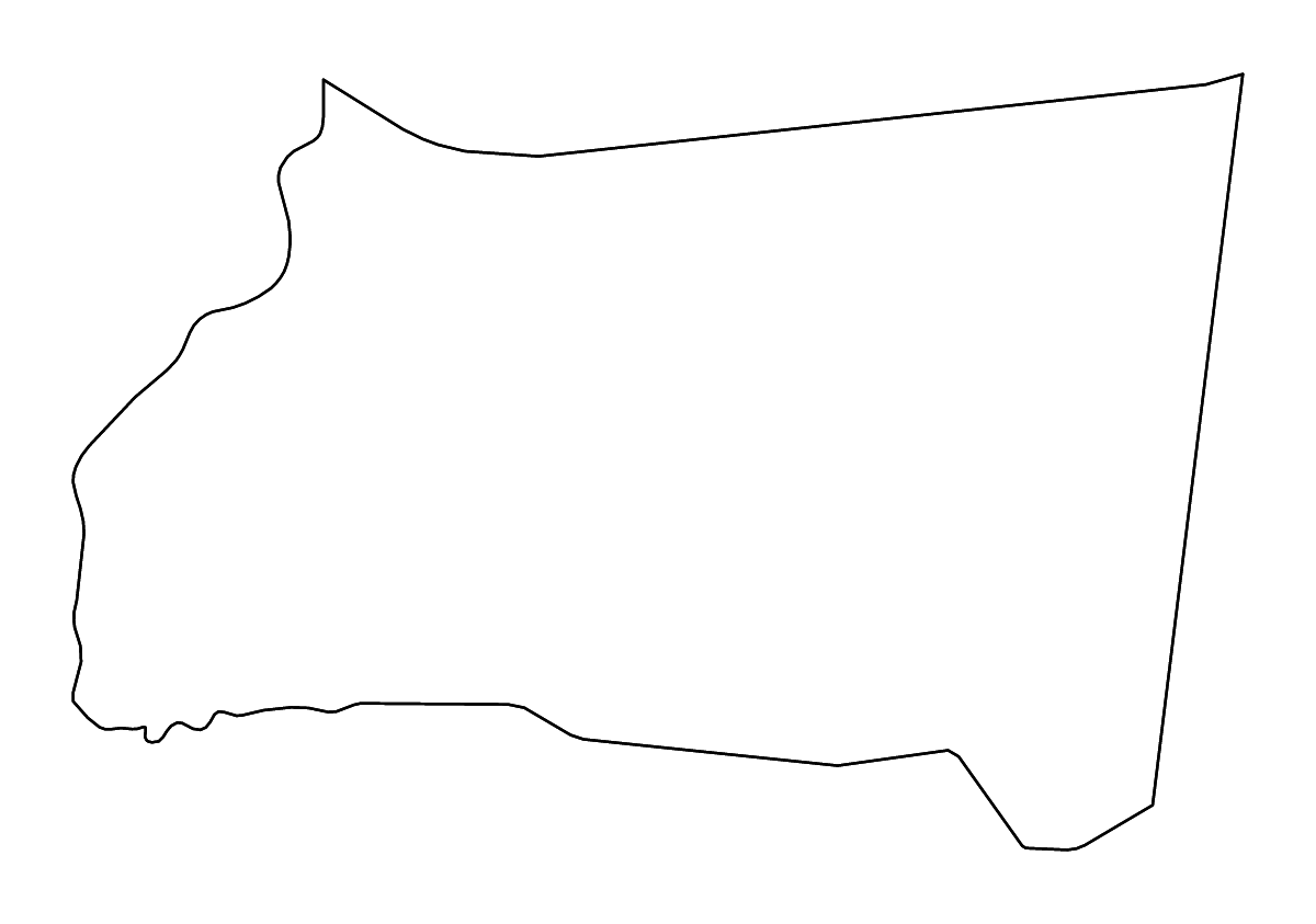 Carte de contour de Najran, Saudi Arabia avec rivières.