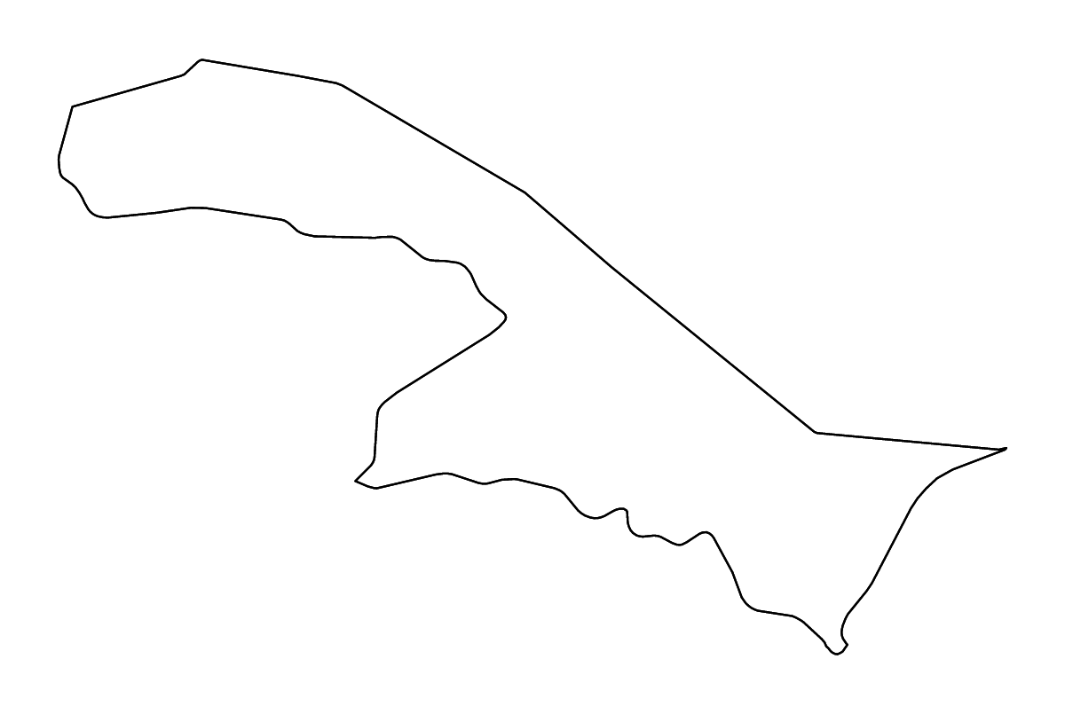 Carte de contour de Northern Borders, Saudi Arabia avec rivières.
