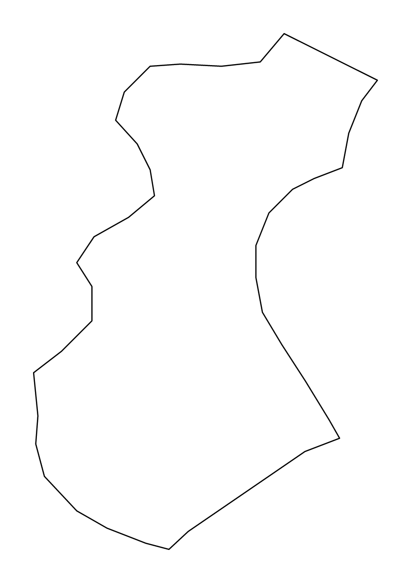 Carte de contour de Central Singapore Community Development Council, Singapore.