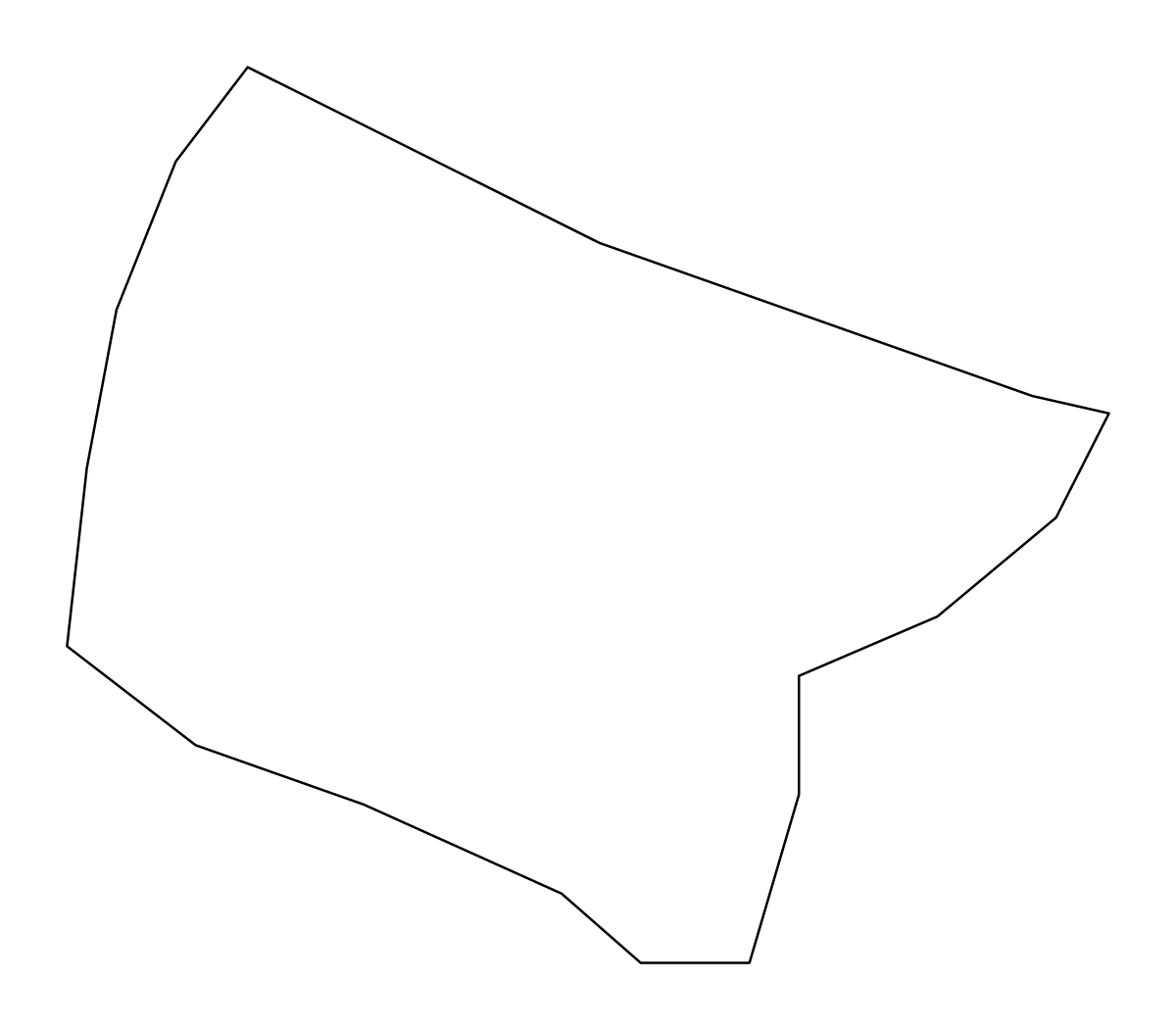 Carte de contour de North East Community Development Council, Singapore.