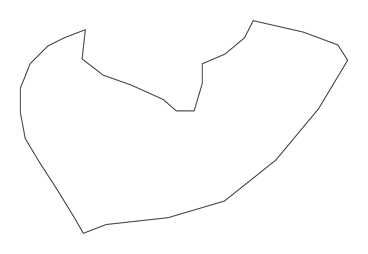 Mapa de contorno de South East Community Development Council, Singapore.