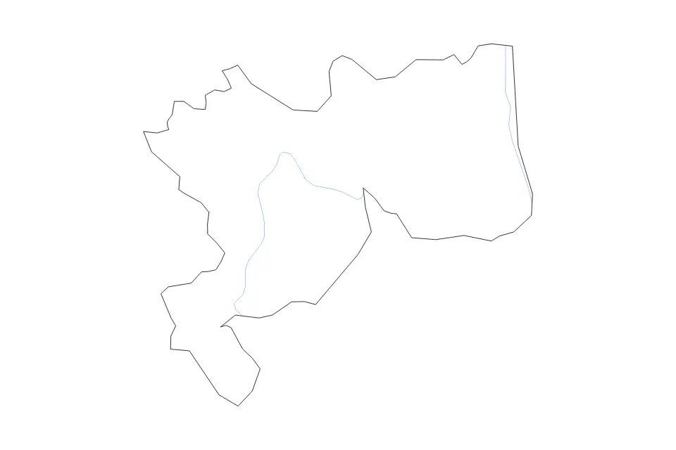 Aperçu de la carte de contour de Kandy
