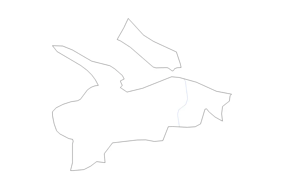 Aperçu de la carte de contour de Kilinochchi