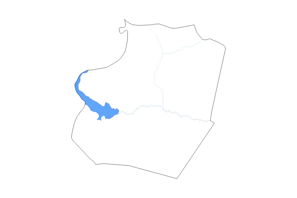 Al-Raqqah outline map preview
