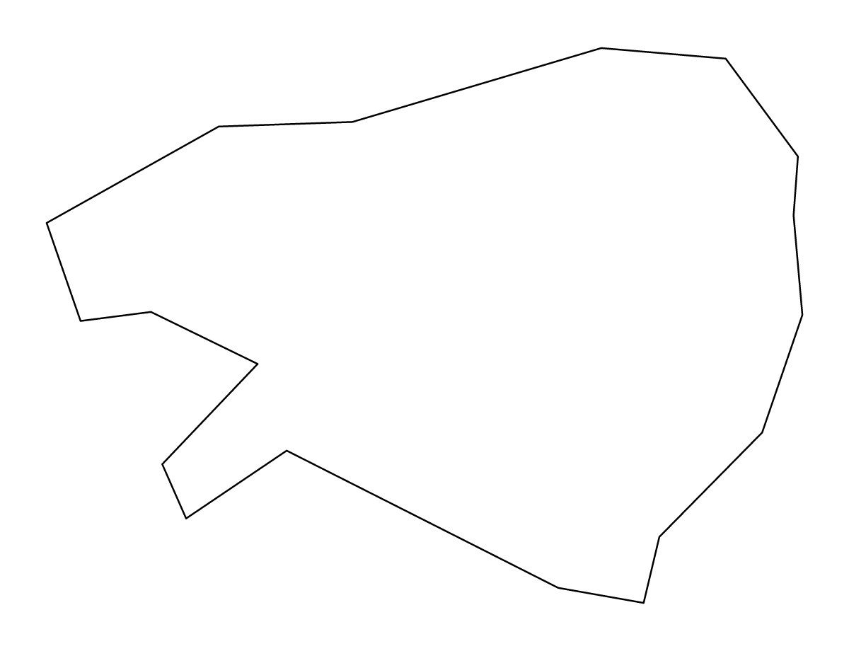 Mapa de contorno de Damascus, Syria.
