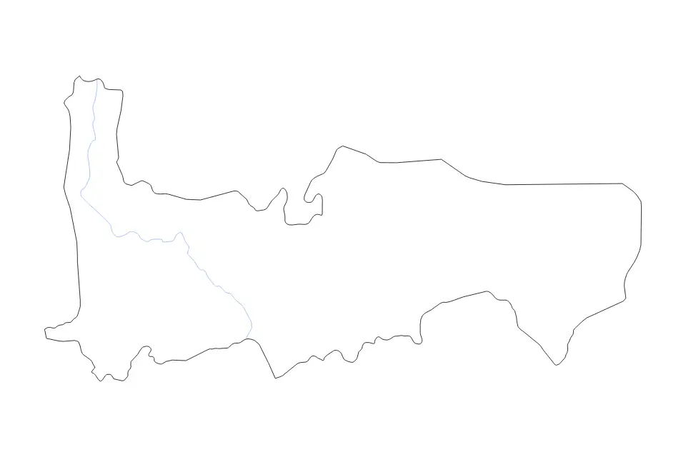 Aperçu de la carte de contour de Hama