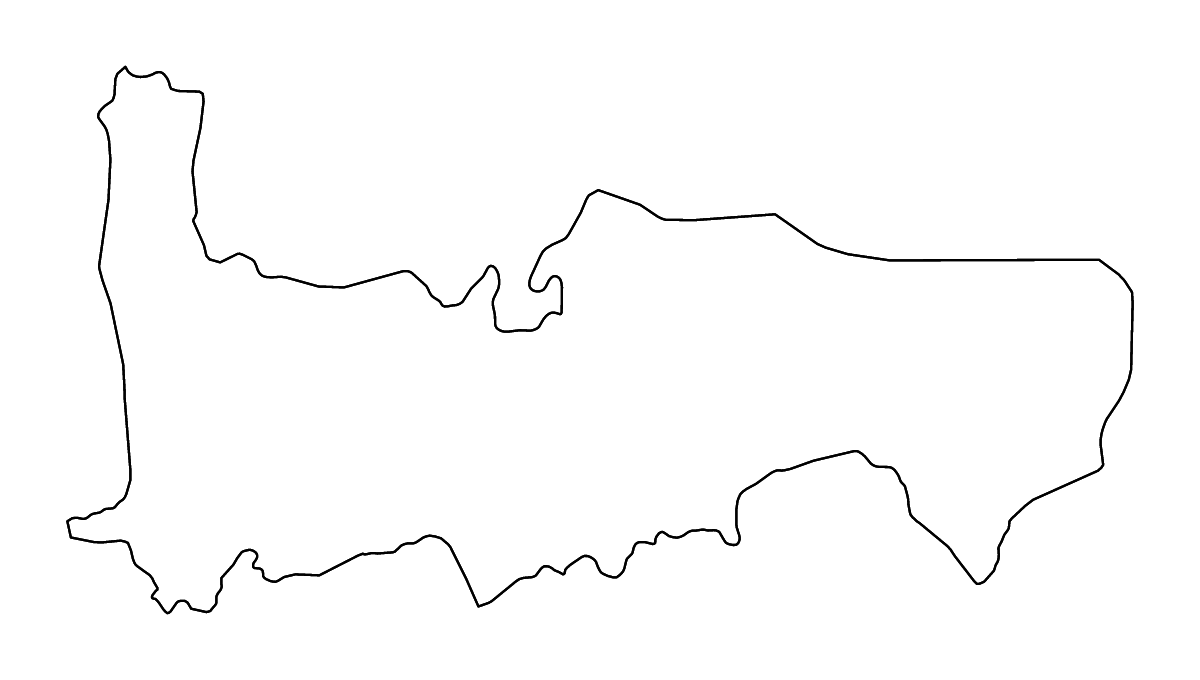 Carte de contour de Hama, Syria avec rivières.