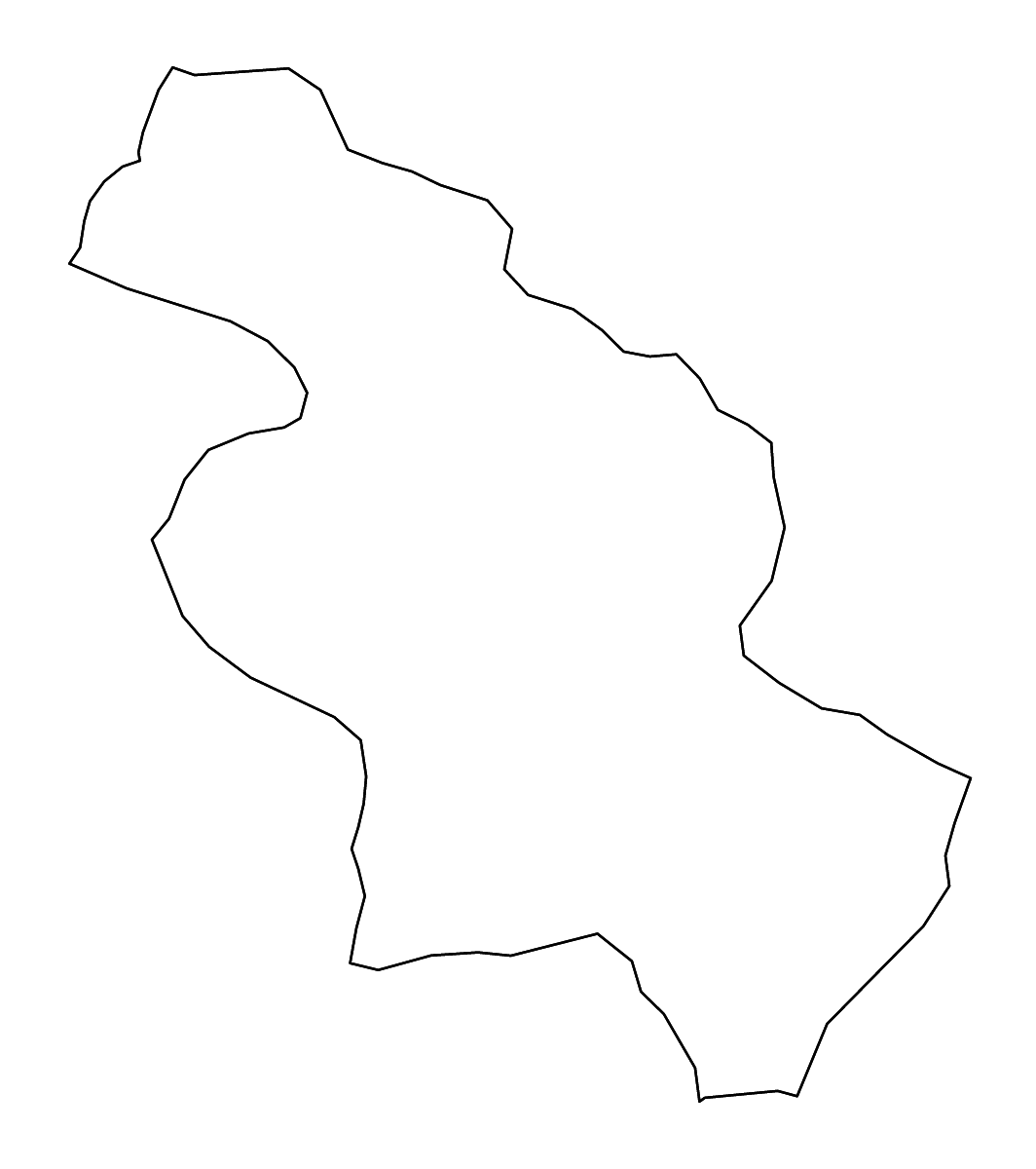 Carte de contour de Hsinchu (comté), Taiwan avec rivières.