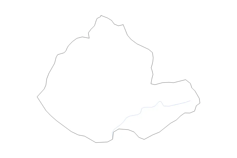 Mapa de Miaoli, Taiwan de tipo contorno y ríos para Asia, con contorno y ríos con límites limpios.
