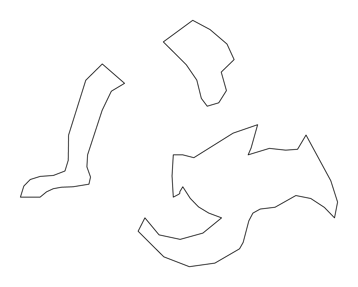 Carte de contour de Penghu, Taiwan.
