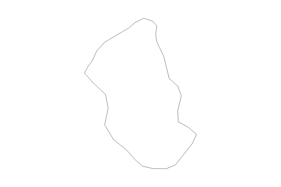 Mapa de Taipei, Taiwan de tipo contorno para Asia, con contorno con límites limpios.