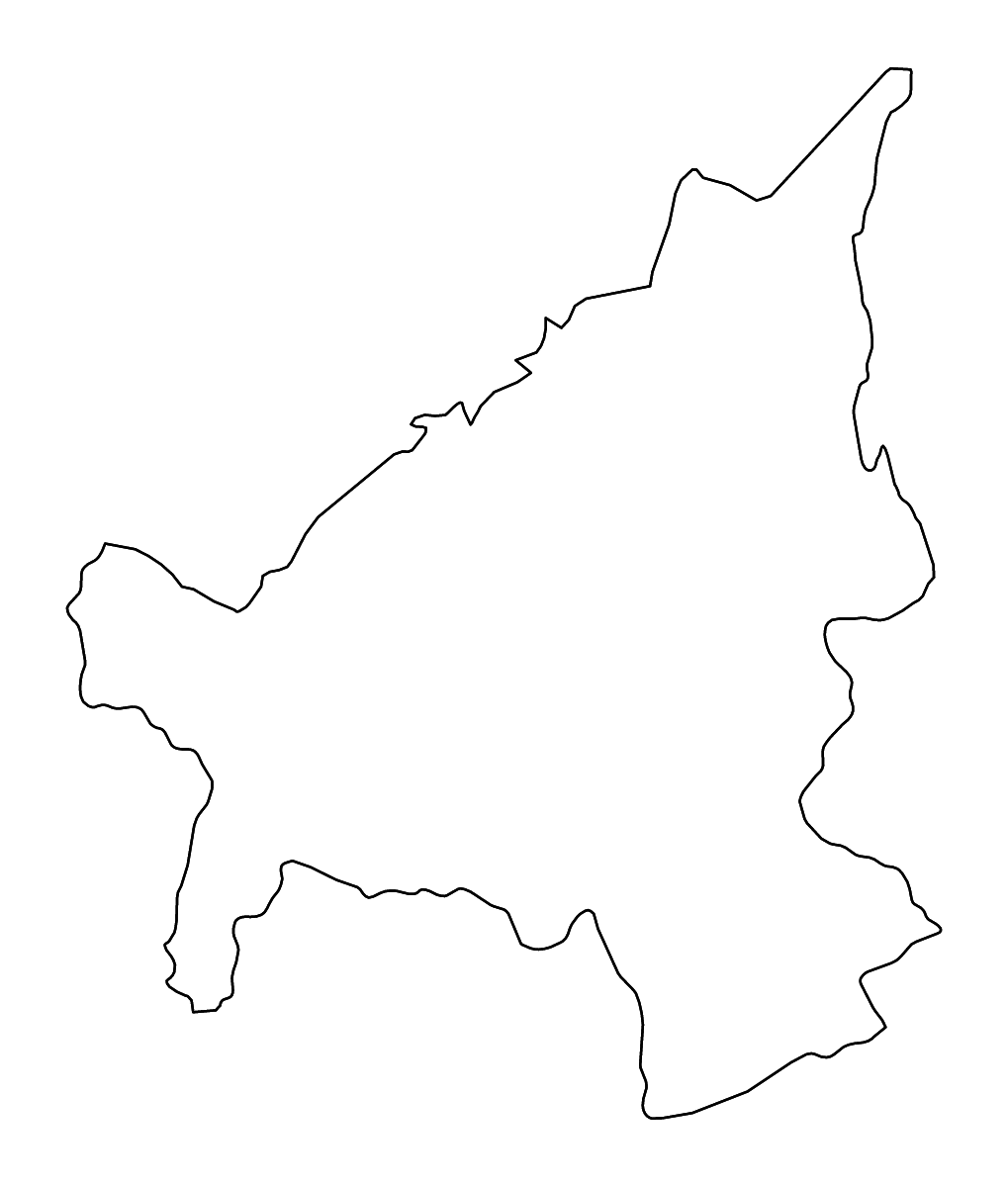 Carte de contour de Loei, Thailand avec rivières.