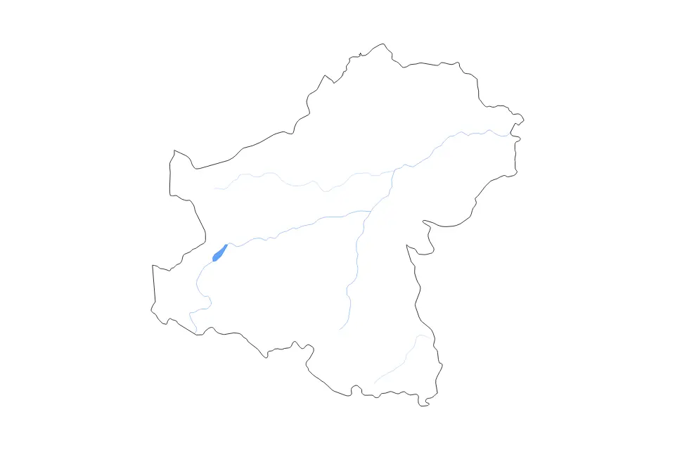 Mapa de Nakhon Ratchasima, Thailand de tipo contorno, lagos y ríos para Asia, con contorno, lagos y ríos con elementos de agua como Ang Kep Nam Lam Takhong.