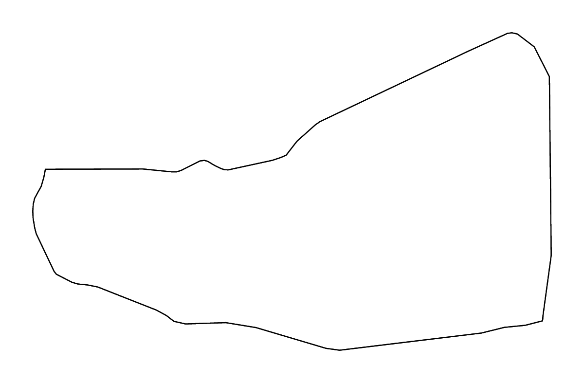 Mapa de contorno de Pathum Thani, Thailand con ríos.