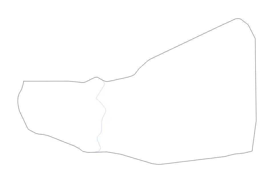 Carte de Pathum Thani, Thailand de type contour et rivières pour Asie, montrant contour et rivières avec des limites nettes.