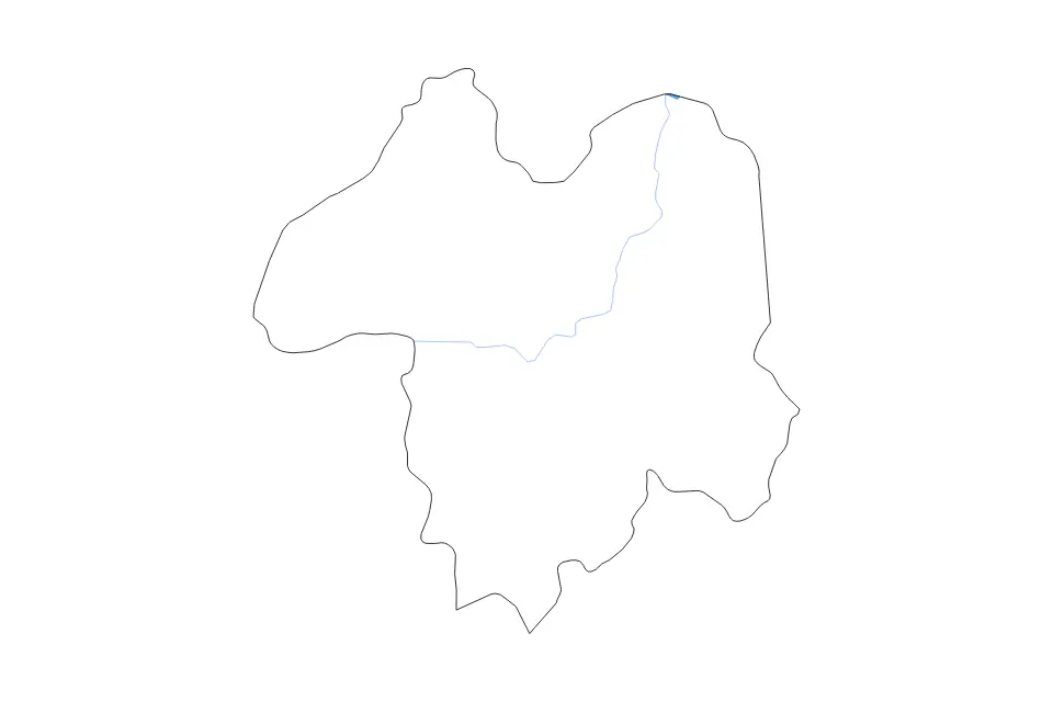 Carte de Saraburi, Thailand de type contour, lacs et rivières pour Asie, montrant contour, lacs et rivières avec des éléments hydrographiques comme Ang Kep Nam Khuean Pa Sak Chanlasit.