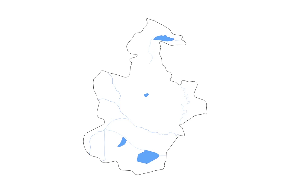 Aperçu de la carte de contour de Tianjin