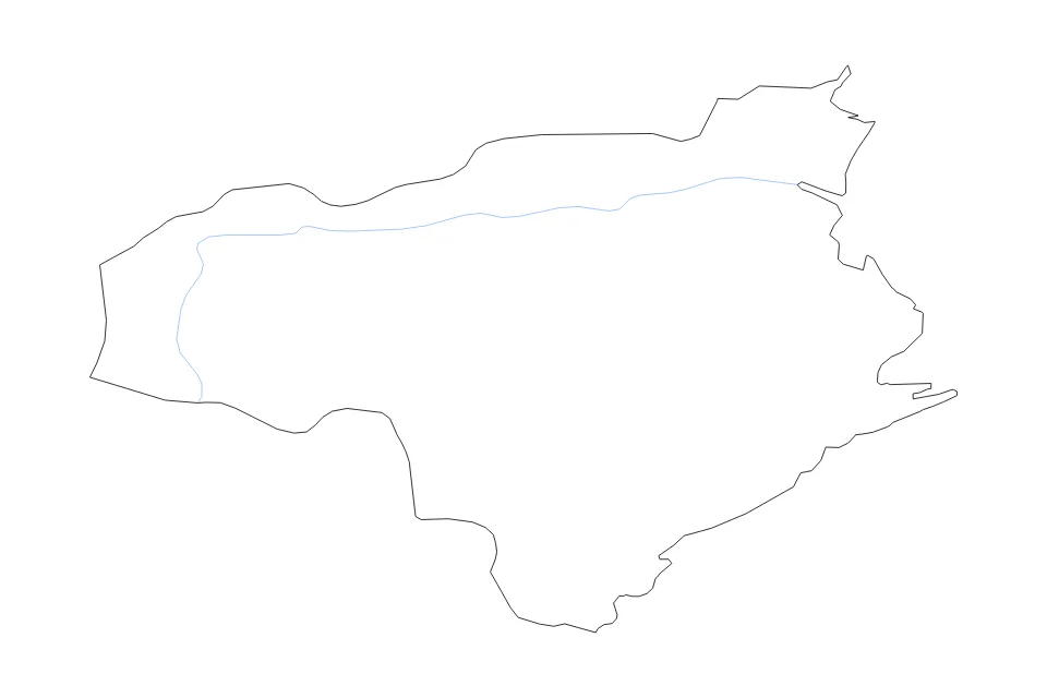 Aperçu de la carte de contour de Tokushima