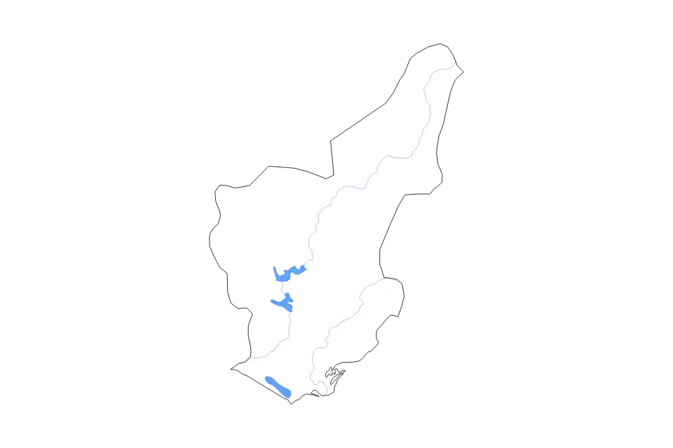 Vista previa del mapa de contorno de Adana
