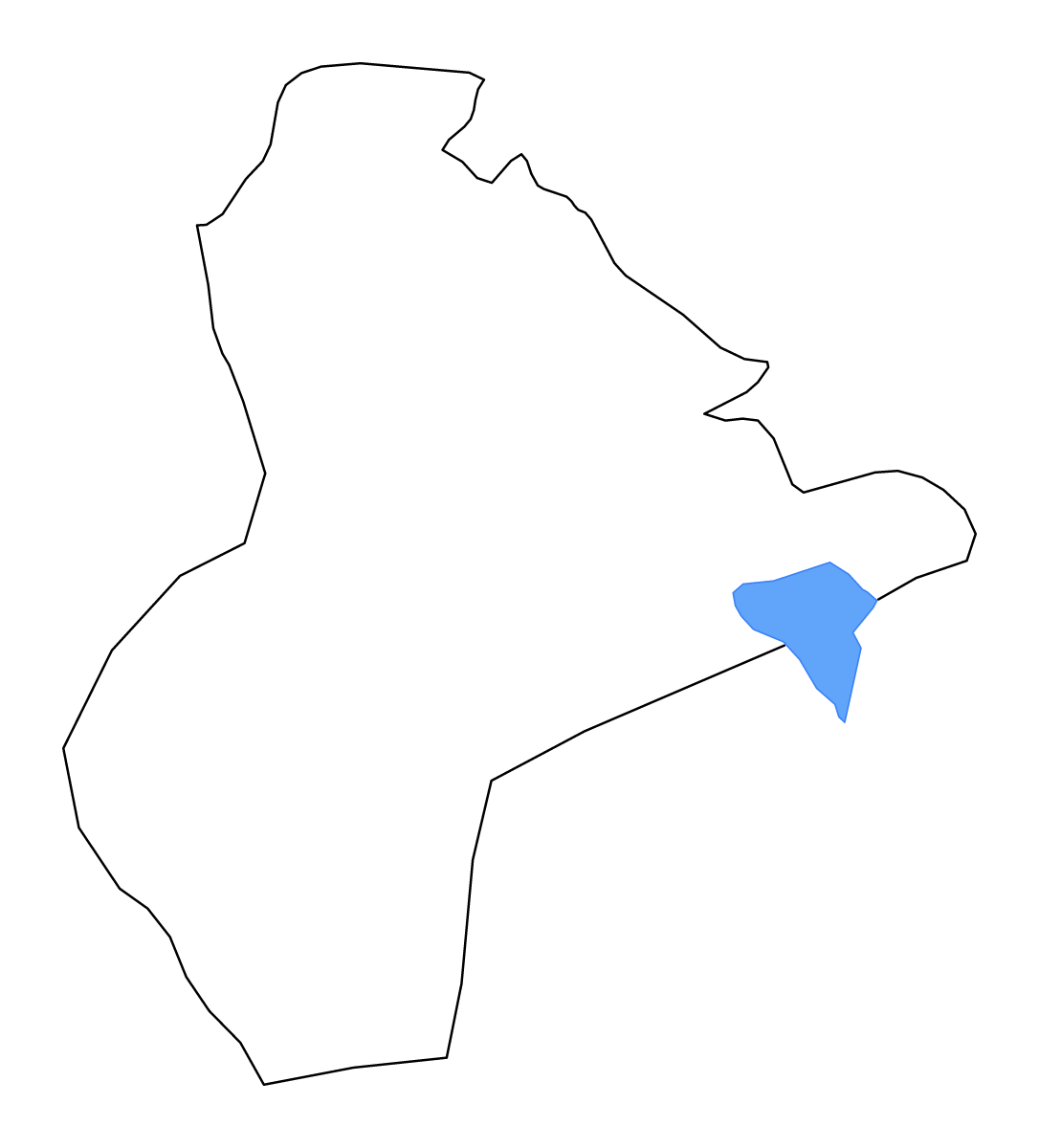 Mapa de contorno de Ardahan, Turkey con lagos y ríos.