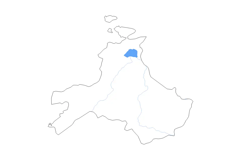 Balıkesir outline map preview