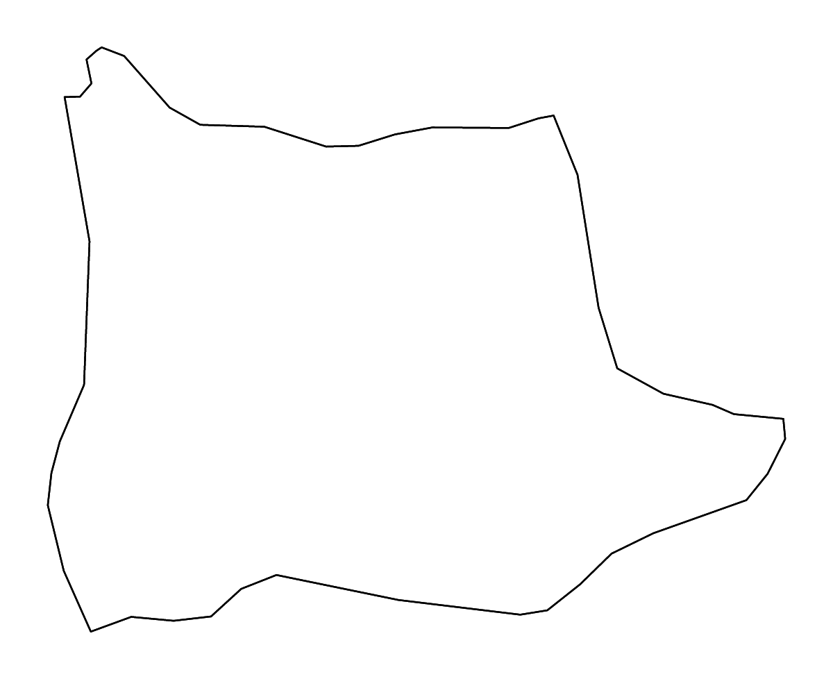 Carte de contour de Bayburt, Turkey avec rivières.