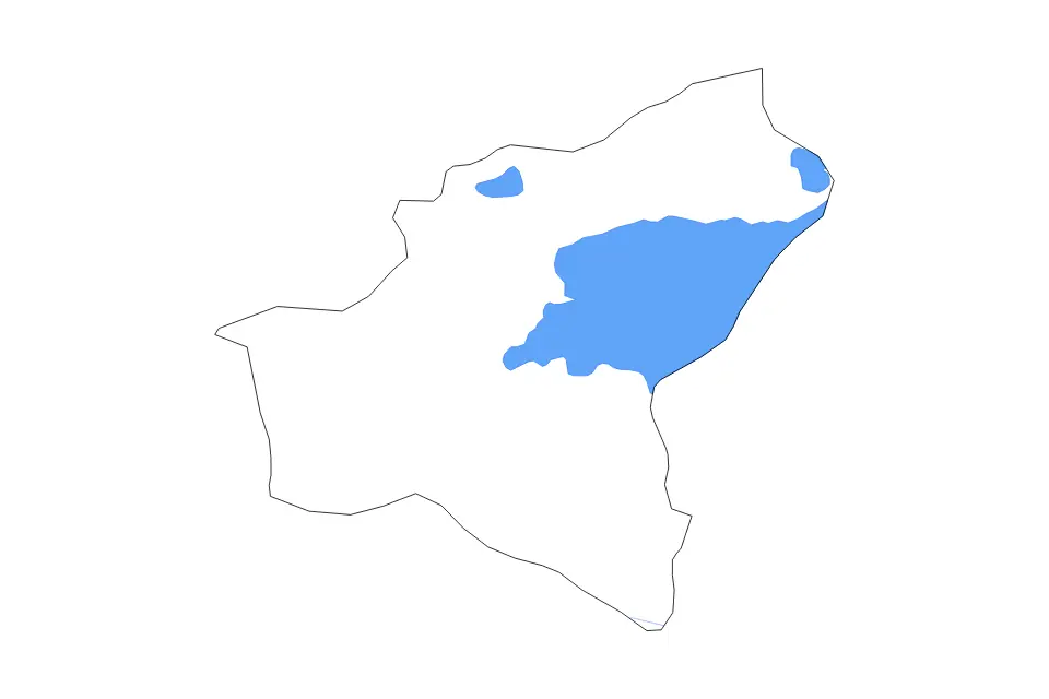 Vista previa del mapa de contorno de Bitlis