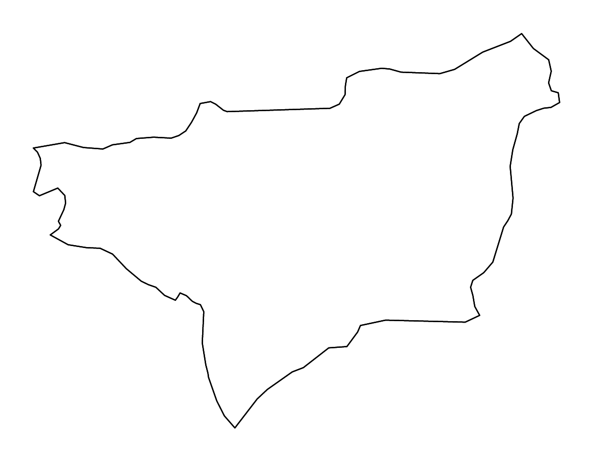 Mapa de contorno de Diyarbakır, Turkey con ríos.