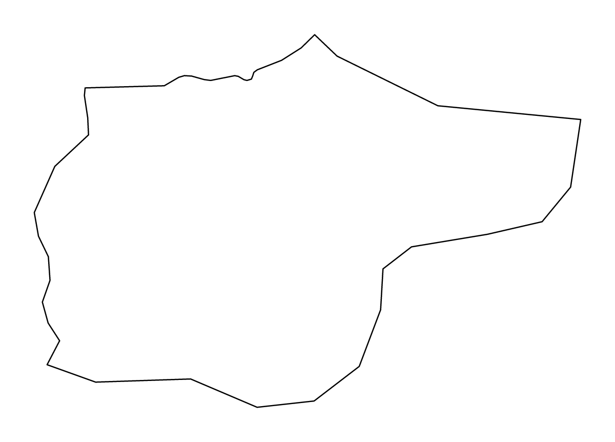 Carte de contour de Düzce, Turkey.