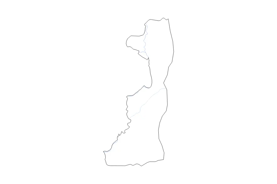 Edirne outline map preview