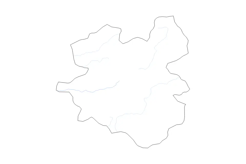 Aperçu de la carte de contour de Erzurum