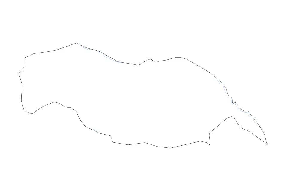 Mapa de Iğdır, Turkey de tipo contorno y ríos para Asia, con contorno y ríos con límites limpios.