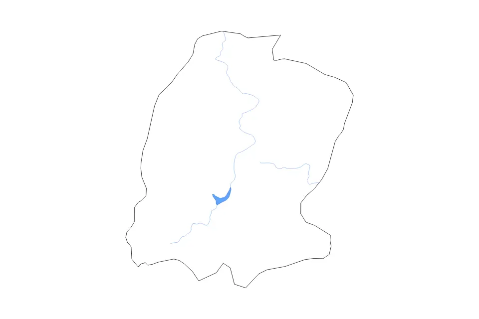 Carte de Kahramanmaraş, Turkey de type contour, lacs et rivières pour Asie, montrant contour, lacs et rivières avec des éléments hydrographiques comme Menzelet Baraj Gölü.
